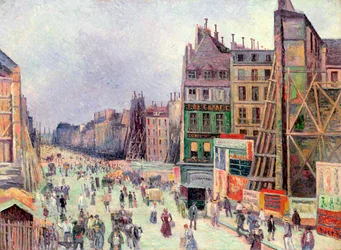 Fúrás a Rue Reaumurban, 1896